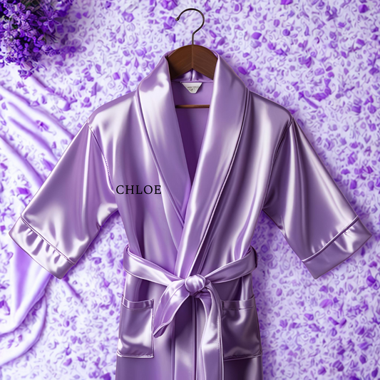 Personalised Satin Robes